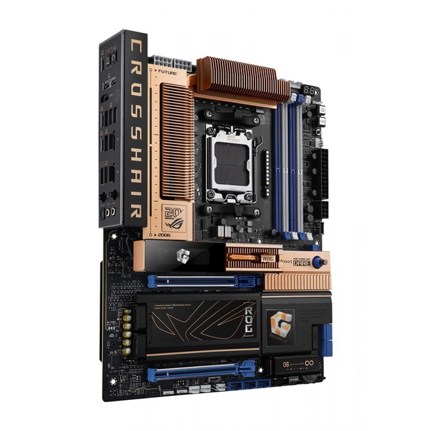 Mainboard|ASUS|AMD X870E|Socket AM5|ATX|RAM DDR5-SDRAM|4xSlots|Wi-Fi Yes|Bluetooth Yes|5xNumber of M.2 (M) slots|ROGCROSSHAIR2006