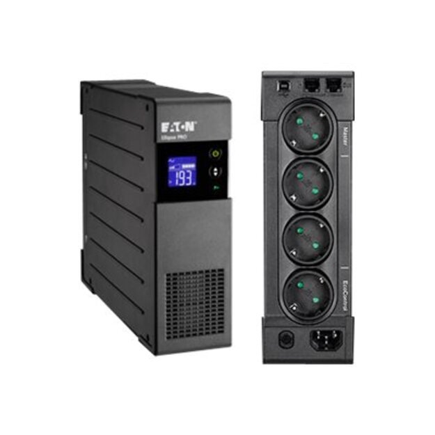 Nepertraukiamo maitinimo šaltinis UPS |EATON|400 Watts|650 VA|LineInteractive|Desktop/pedestal|Rack|ELP650DIN