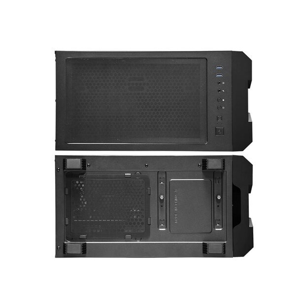 Kompiuterio korpusas |CHIEFTEC|HUNTER|MidiTower|ATX|MiniITX|Colour Black|GS-01B-OP