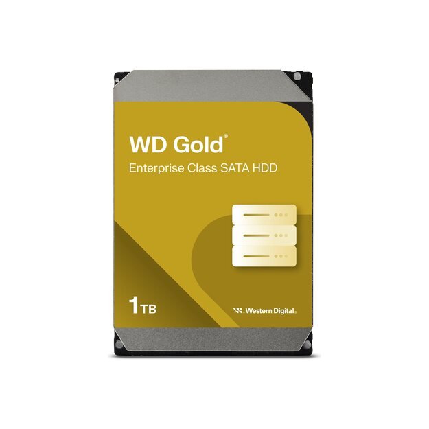 HDD|WESTERN DIGITAL|Gold|1TB|SATA 3.0|128 MB|7200 rpm|3,5 |WD1005FBYZ