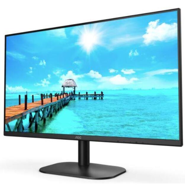 Monitorius AOC 24B2XH 23.8inch IPS FHD 1920x1080 16:9 250cd/m2 1000:1 7ms HDMI1.4 and VGA inputs Lowblue Mode VESA Compatible