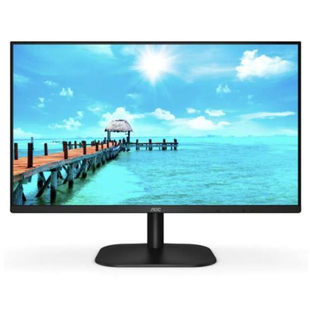 Monitorius AOC 24B2XHM2 23.8inch VA FHD 75Hz 4ms 250 cd/m2 3000:1 D-Sub HDMI