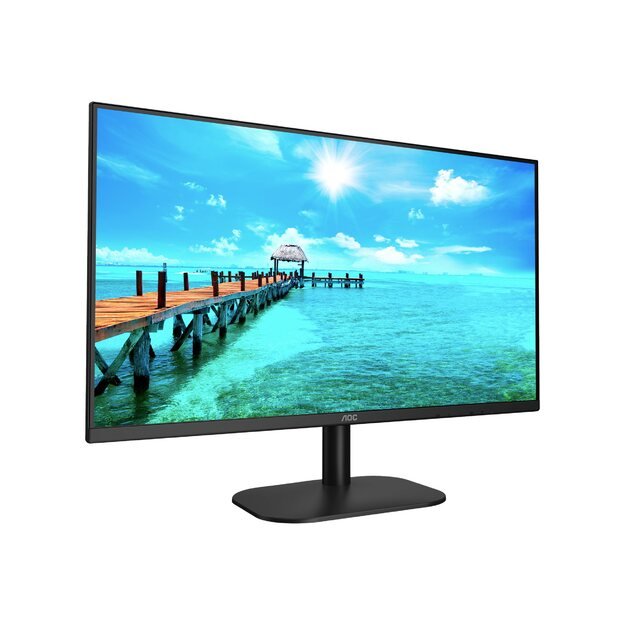 Monitorius AOC 24B2XHM2 23.8inch VA FHD 75Hz 4ms 250 cd/m2 3000:1 D-Sub HDMI