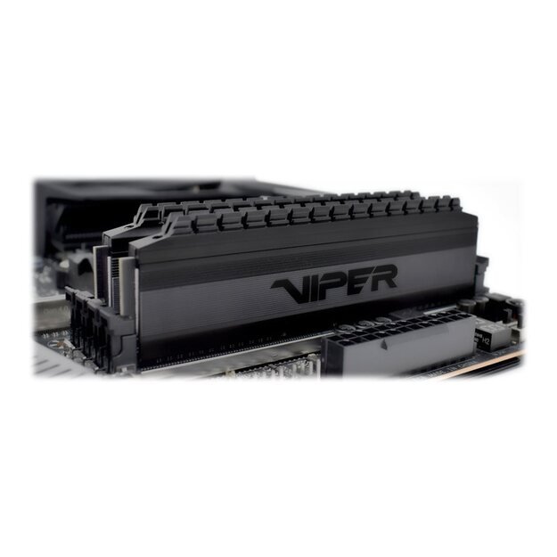 Operatyvioji atmintis (RAM) PATRIOT Viper 4 Blackout 16GB 2x8GB DDR4 3200MHz DIMM CL16-16-18-20 1.35V KIT