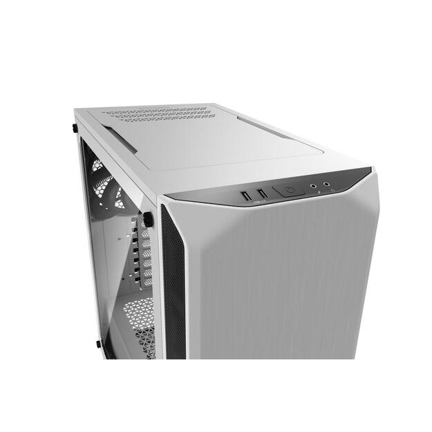 Kompiuterio korpusas |BE QUIET|Pure Base 500 Window White|MidiTower|Not included|ATX|MicroATX|MiniITX|Colour White|BGW35