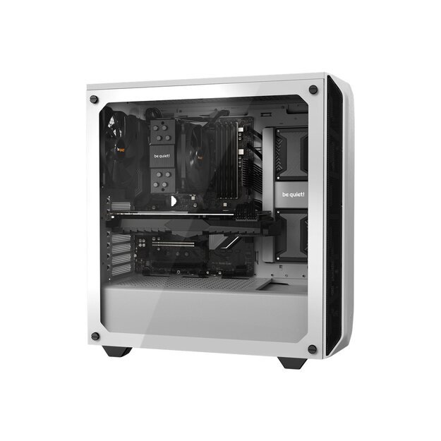 Kompiuterio korpusas |BE QUIET|Pure Base 500 Window White|MidiTower|Not included|ATX|MicroATX|MiniITX|Colour White|BGW35