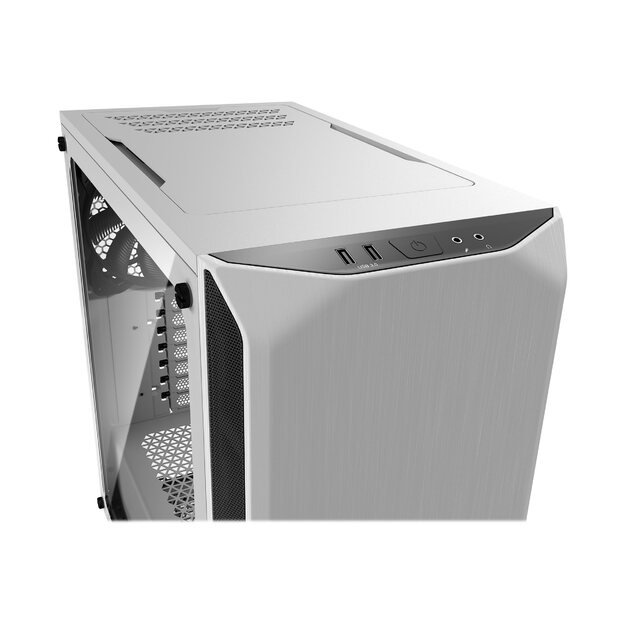 Kompiuterio korpusas |BE QUIET|Pure Base 500 Window White|MidiTower|Not included|ATX|MicroATX|MiniITX|Colour White|BGW35