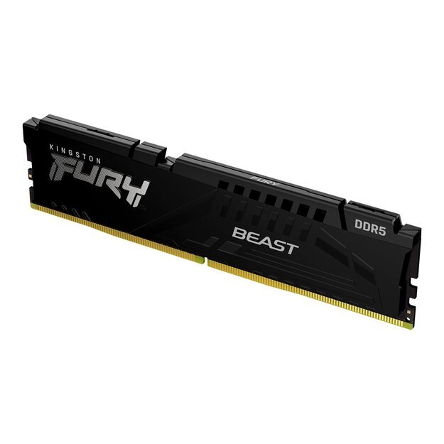 Operatyvioji atmintis (RAM) KINGSTON 32GB 5600MHz DDR5 CL40 DIMM Kit of 2 FURY Beast Black 14
