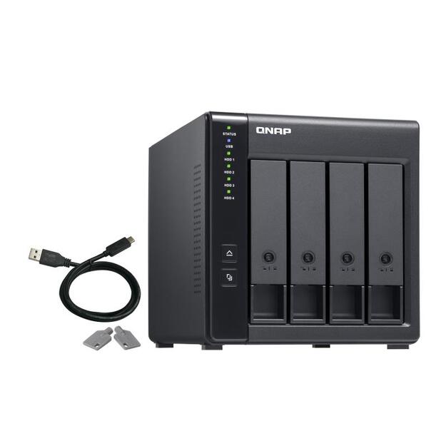 DAS ENCLOSURE 4BAY USB3/TR-004 QNAP