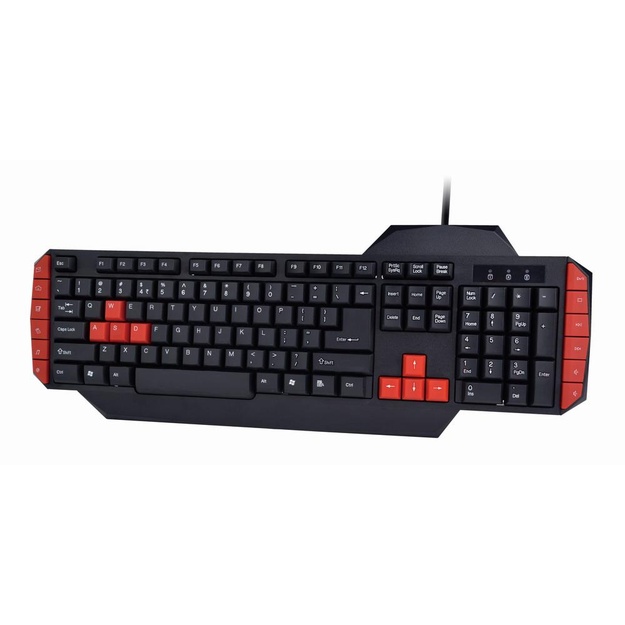 Klaviatūra laidinė USB GAMING KIT ENG/ULTIMATE GGS-UMG4-02 GEMBIRD