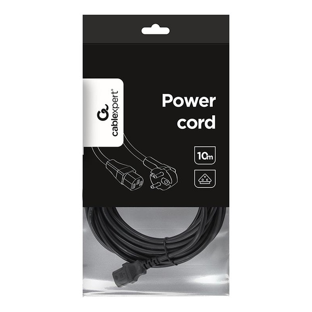 CABLE POWER EU 10M/PC-186-VDE-10M GEMBIRD