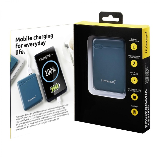 Išorinė baterija USB 5000MAH/7313527 INTENSO