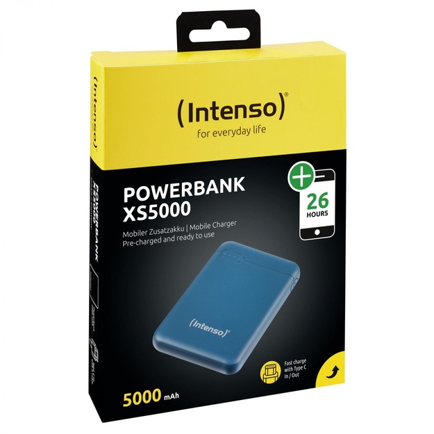 Išorinė baterija USB 5000MAH/7313527 INTENSO