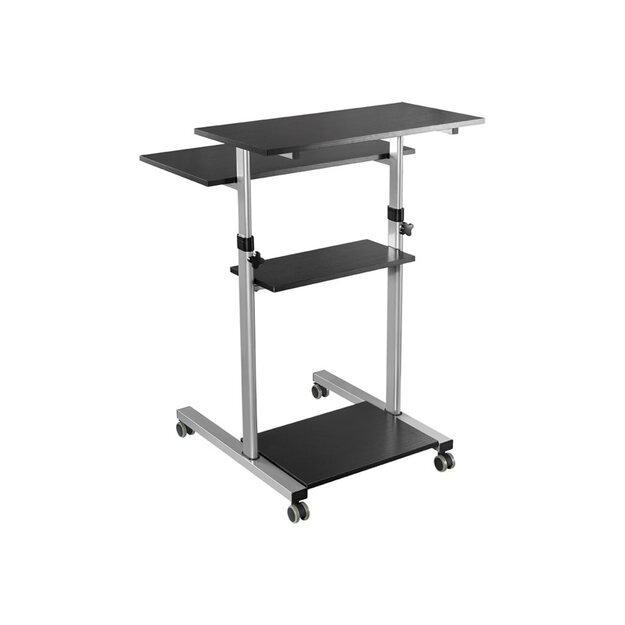 LOGILINK BP0070 LOGILINK - Compact mobile stand up computer workstation