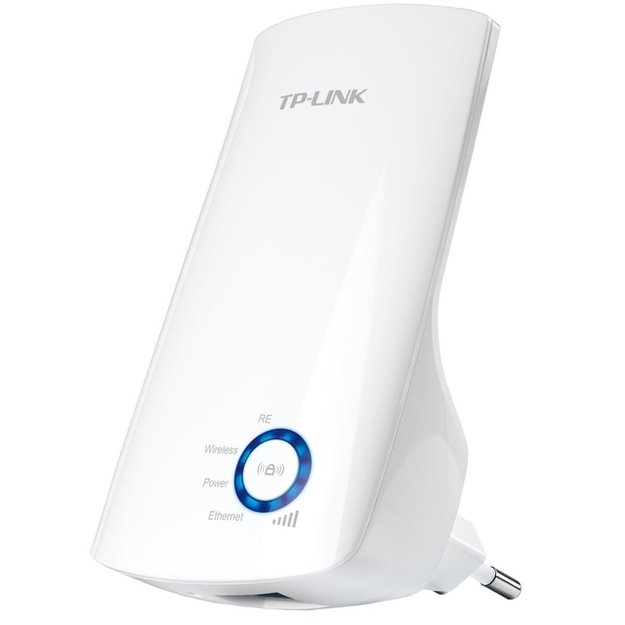 Belaidžio ryšio stiprintuvas TP-LINK 300Mbps Universal Wi-FI N 2.4GHz 300Mbps internal antennas Button