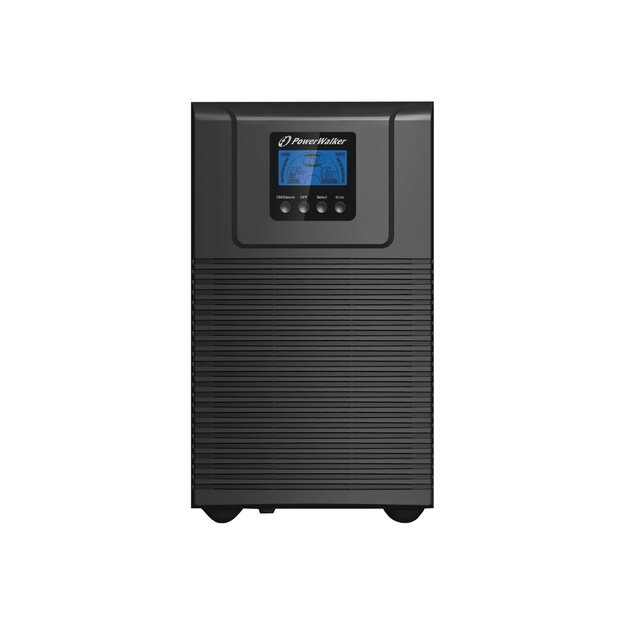 Nepertraukiamo maitinimo šaltinis UPS POWERWALK VFI 3000 TG On-Line 3000VA, 4x IEC, USB/RS-232, Tower, EPO, LCD