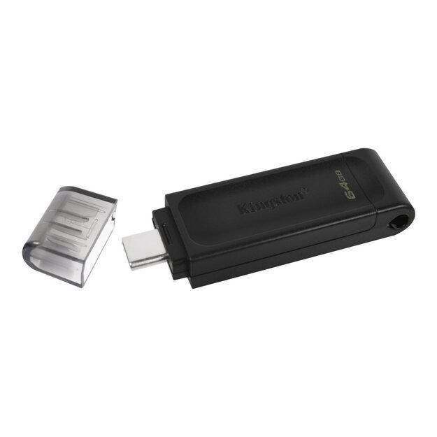 USB raktas KINGSTON 64GB USB-C 3.2 Gen 1 DataTraveler 70