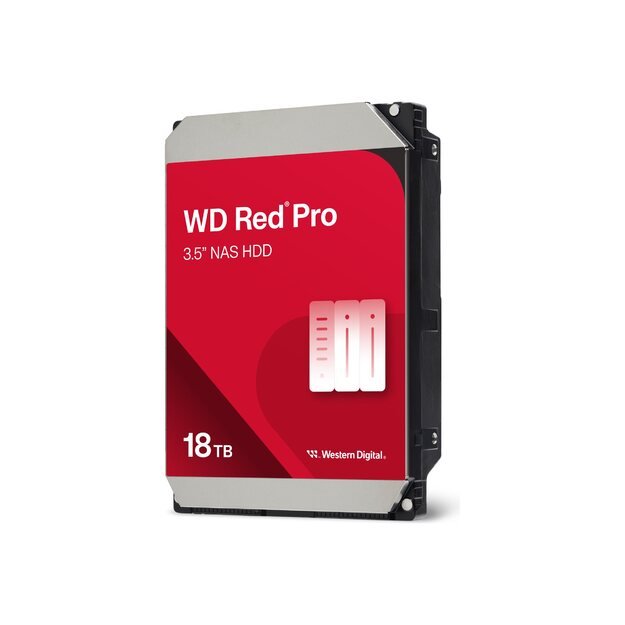 Kietasis diskas vidinis HDD|WESTERN DIGITAL|Red Pro|18TB|SATA 3.0|512 MB|7200 rpm|3,5 |WD181KFGX