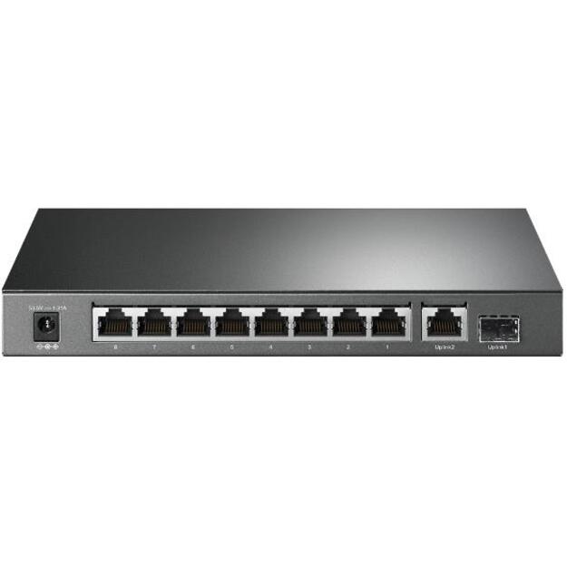 Komutatorius TP-LINK TL-SG1210P Desktop 9x10Base-T 100Base-TX 1000Base-T 1xSFP PoE+ ports 8