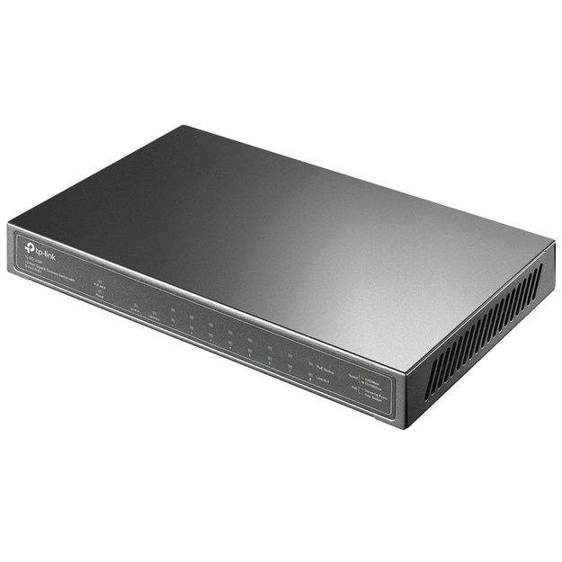 Komutatorius TP-LINK TL-SG1210P Desktop 9x10Base-T 100Base-TX 1000Base-T 1xSFP PoE+ ports 8