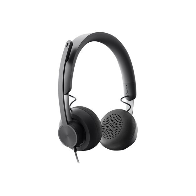 Ausinės HEADSET ZONE WIRED/DARK GREY 981-000875 LOGITECH