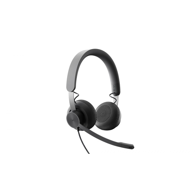 Ausinės HEADSET ZONE WIRED/DARK GREY 981-000875 LOGITECH