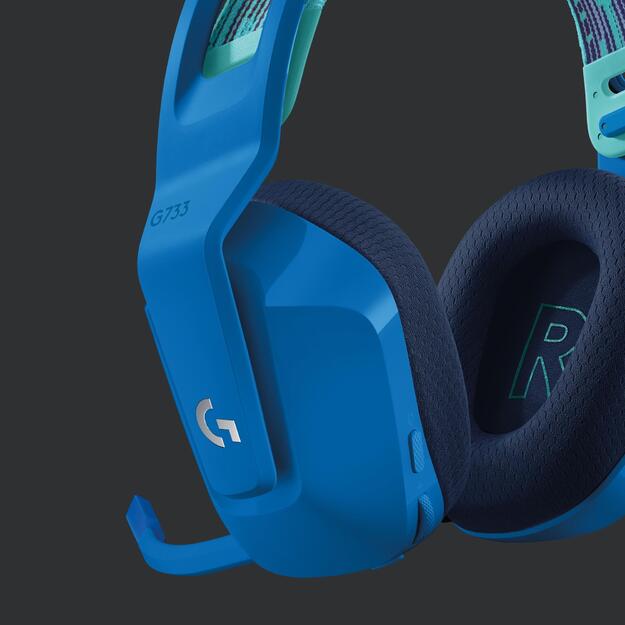 Ausinės HEADSET GAMING G733 WRL/BLUE 981-000943 LOGITECH 70