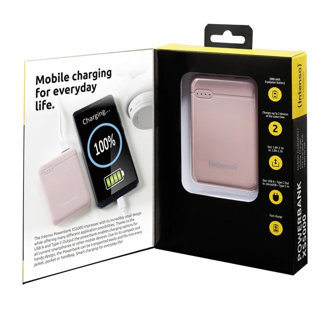 Išorinė baterija USB 5000MAH/7313523 INTENSO