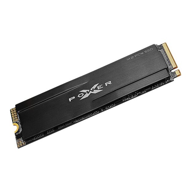 Kietasis diskas (SSD) vidinis SILICON POWER P34XD80 1TB M.2 SSD PCIe Gen3 x4 NVMe 3400/3000 MB/s heatsink