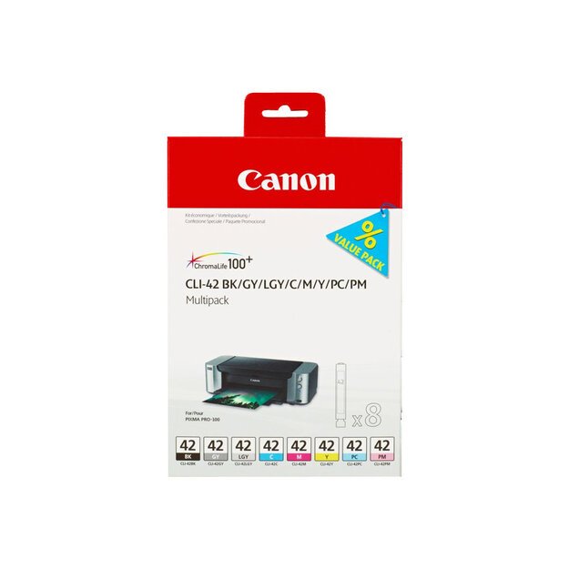CANON CLI-42 8inks Multi Pack for PIXMA PRO-100