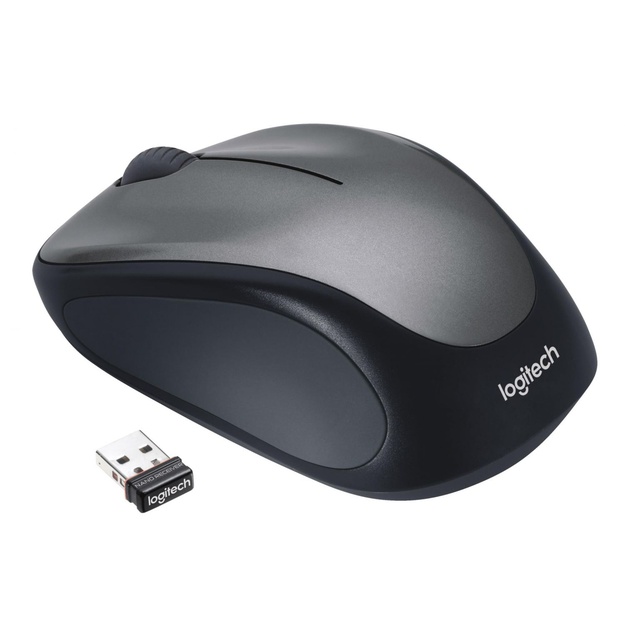Kompiuterinė pelė belaidė OPTICAL WRL M235/GREY 910-002201 LOGITECH
