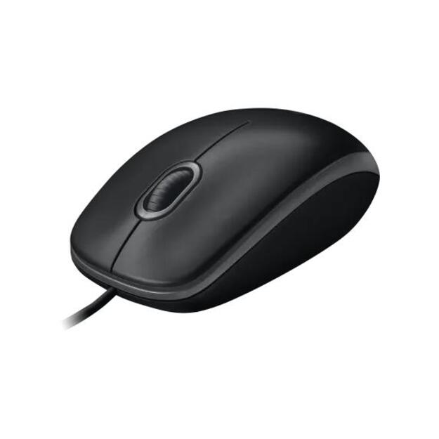 Kompiuterinė pelė laidinė MOUSE USB OPTICAL B100/BLACK OEM 910-003357 LOGITECH 13