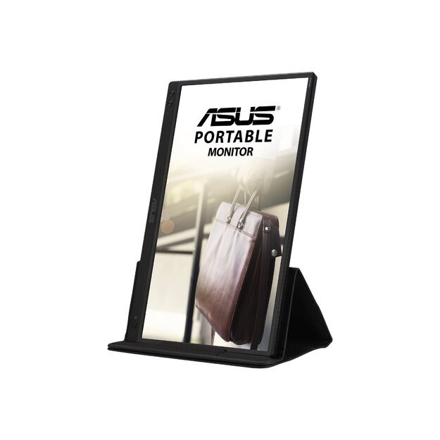 Monitorius ASUS ZenScreen MB166C 15.6inch IPS FHD 1920x1080 Portable Monitor Flicker free USB Type-C Low Blue Light TUV certified 5