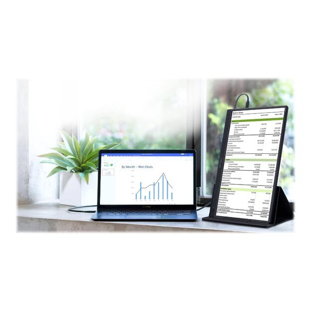 Monitorius ASUS ZenScreen MB166C 15.6inch IPS FHD 1920x1080 Portable Monitor Flicker free USB Type-C Low Blue Light TUV certified 11