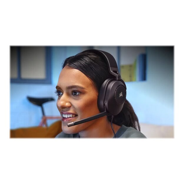 Ausinės CORSAIR HS65 Surround Headset Carbon EU 42
