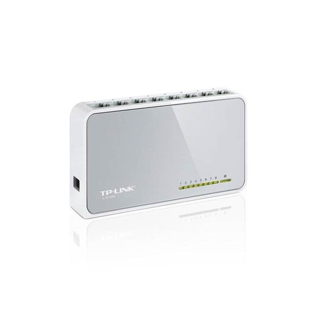 Komutatorius TP-LINK 8port 10 100 Desktop TL-SF1008D