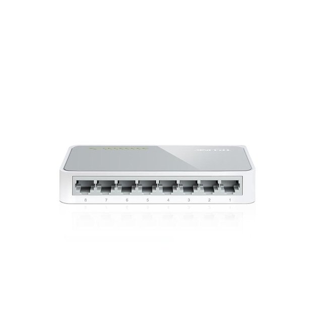 Komutatorius TP-LINK 8port 10 100 Desktop TL-SF1008D