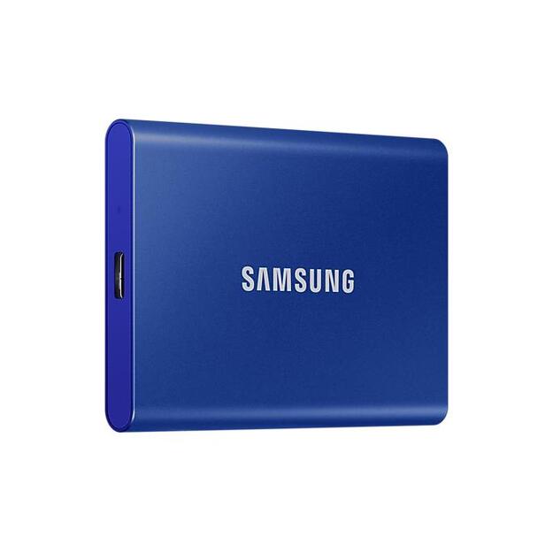 External SSD|SAMSUNG|T7|2TB|USB 3.2|Write speed 1000 MBytes/sec|Read speed 1050 MBytes/sec|MU-PC2T0H/WW