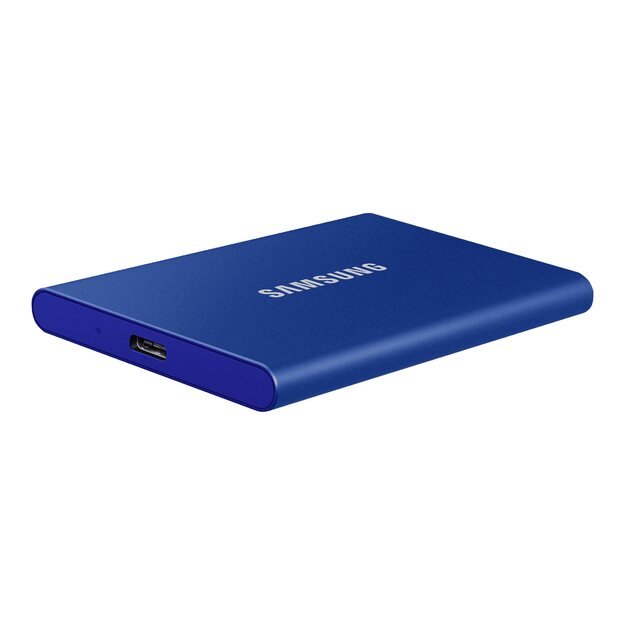 Išorinis kietasis diskas SSD |SAMSUNG|T7|2TB|USB 3.2|Write 1000 MBytes/sec|Read 1050 MBytes/sec|MU-PC2T0H/WW