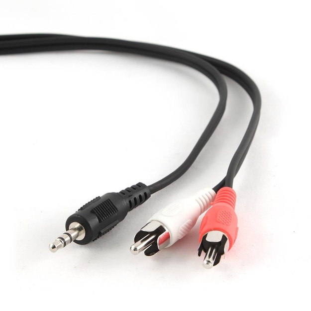 Audio adapteris 3.5MM TO 2RCA 5M/CCA-458-5M GEMBIRD