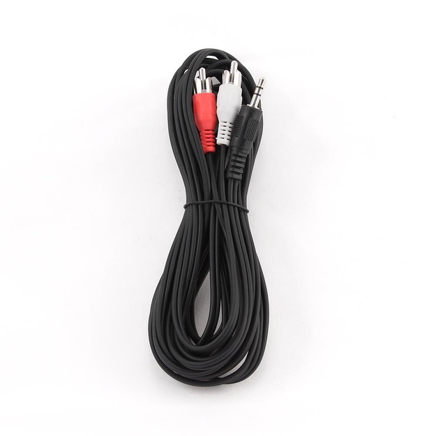 Audio adapteris 3.5MM TO 2RCA 5M/CCA-458-5M GEMBIRD