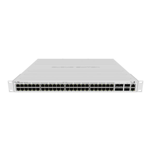 Komutatorius MIKROTIK L5 48x 1GbE ports PoE 4x 10GbE SFP+ 2x 40Gbps QSFP+ 1U Rack mount