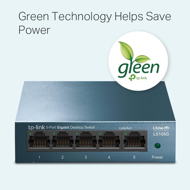 Komutatorius TP-LINK LS105G 5x10Base-T 100Base-TX 1000Base-T