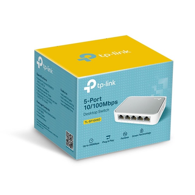 Komutatorius 5PORT 10 100M TL-SF1005D TP-LINK