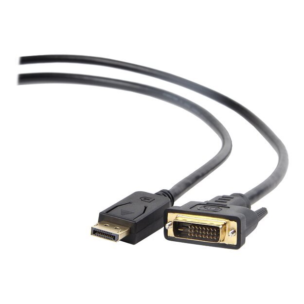 Vaizdo kabelis - adapteris DISPLAY PORT TO DVI/1.8M CC-DPM-DVIM-6 GEMBIRD