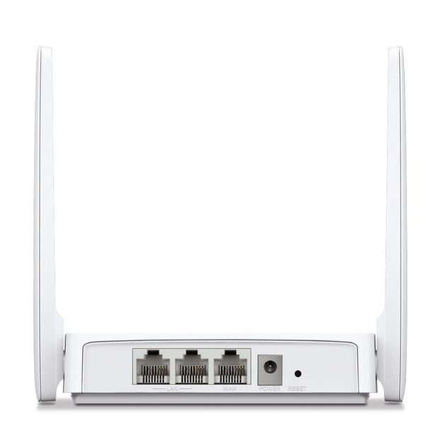 Maršrutizatorius |MERCUSYS|300 Mbps|IEEE 802.11b|IEEE 802.11g|IEEE 802.11n|2x10/100M|LAN \ WAN ports 1|Number of antennas 2|MW302R