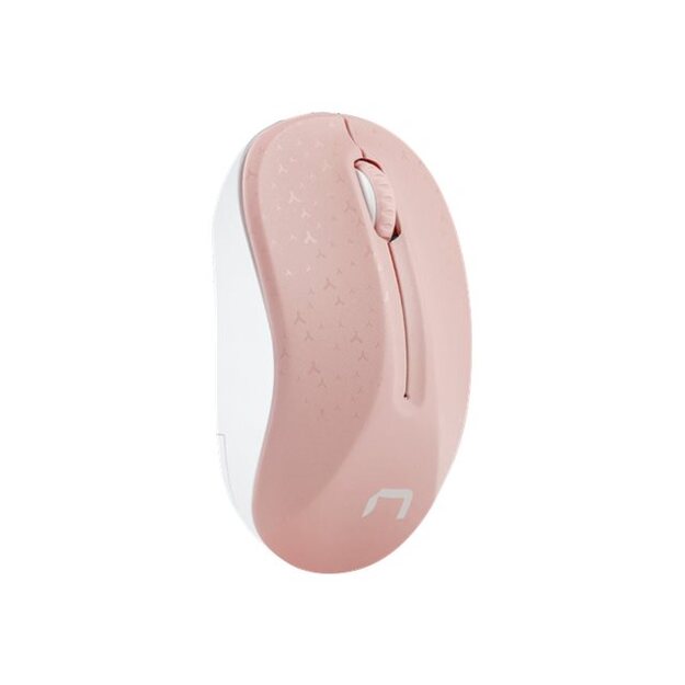 Kompiuterinė pelė belaidė NATEC mouse Toucan optical wireless pink-white