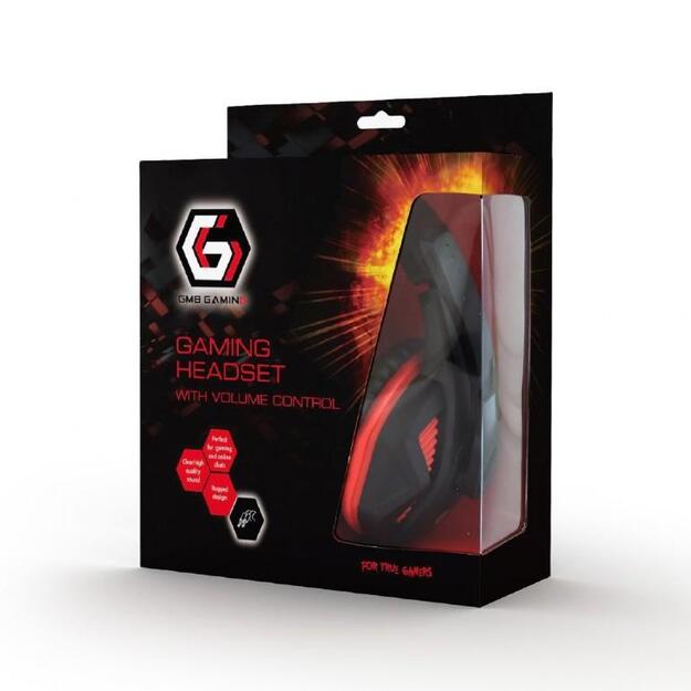 Ausinės HEADSET GAMING/GHS-03 GEMBIRD