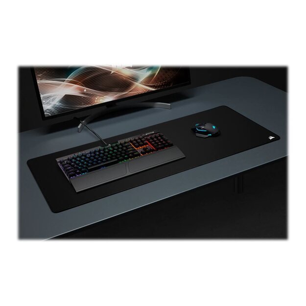 Pelės kilimėlis CORSAIR MM350 PRO Premium Spill-Proof Cloth Gaming Mouse Pad Black - Extended-XL