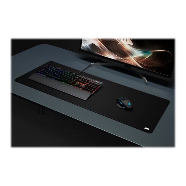 Pelės kilimėlis CORSAIR MM350 PRO Premium Spill-Proof Cloth Gaming Mouse Pad Black - Extended-XL